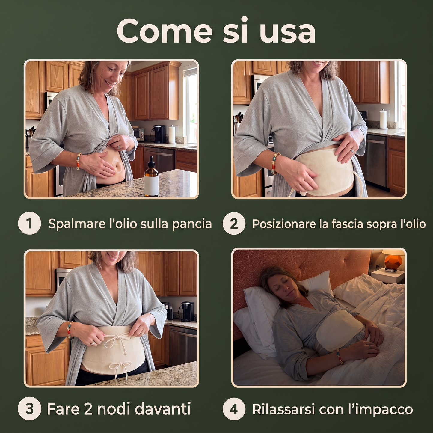 Kit Detox all'olio di ricino